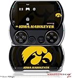PSPgo Skin and Screen Protector Kit - Iowa Hawkeyes Herky Gold on Black fit ....