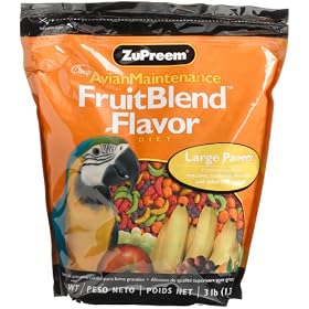 ZuPreem AvianMaintenance FruitBlend Flavor Premium Diet for Large Parrots by ZuPreem