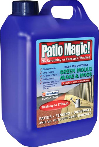 Patio Magic! 5 Litres Liquid Concentrate Mould, 