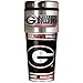 NCAA Georgia Bulldogs Metallic Travel Tumbler, 16-Ounce