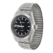 Geneva Platinum Mens Link Stretch Watch