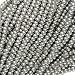 Czech Seed Beads 11/0 Silver Supra Metallic (1 Hank/4000 Beads)