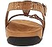 Vionic Womens Isla Backstrap Sandal Gold Cork Size 9