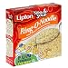 Lipton Noodle Soup, Soup Secrets Ring-O-Noodle, 4.9-Ounce Boxes (Pack of 24)
