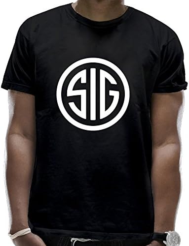 Man Classic Logo SIG SAUER Logo Funny Cute Tshirts