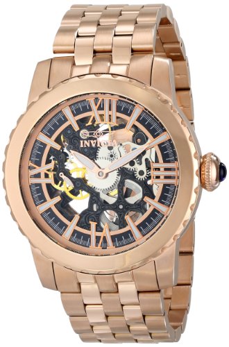 Invicta Men's 14553 Specialty Analog Display Mechanical Hand Wind Rose Gold Watch