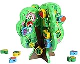 知育玩具 木のおもちゃ 紐通し キッズ 子ども 想像力向上 発見力アップ 幼稚園 五感の刺激 誕生日 入学祝