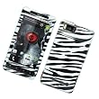 For Motorola DROID X MB810 & Droid X2 MB870 (Verizon) Snap On Protector Hard Case Image Cover "Zebra Pattern" Design