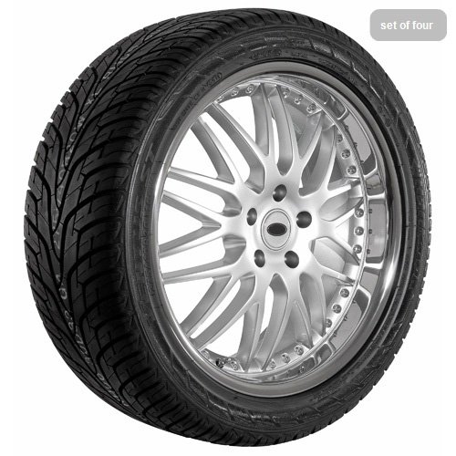 20 Inch Silver 102 Series Wheels Rims and Tires 