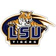 LSU Tigers NCAA Precision Cut Magnet by Wincraft