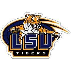 LSU Tigers NCAA Precision Cut Magnet by Wincraft