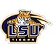 LSU Tigers NCAA Precision Cut Magnet by Wincraft
