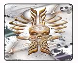 Abstract Tribal Skull Mousepad