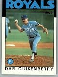 1986 Topps #50 Dan Quisenberry - Kansas City Royals (Baseball Cards)