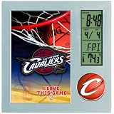 NBA Cleveland Cavaliers Digital Desk Clock