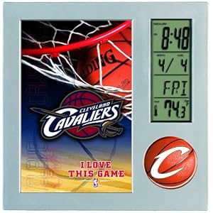 NBA Cleveland Cavaliers Digital Desk Clock
