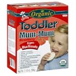 SAVE $2.28 - Hot Kid Organic Toddler Mum-Mum Strawberry Rice Biscuits, 24-Count Buscuits (Pack of 6) $18.12