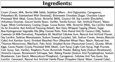 Lawlers Desserts Elite White and Dark Chocolate Mousse Cake, 56 Ounce -- 4 per case.