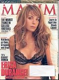ERICA DURANCE MAXIM MAGAZINE OCTOBER 2007 KID ROCK CHUCK LIDDELL AND MORE!