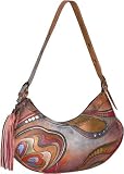 Review Anuschka  / Anuschka Small Hobo - Abstract Lava Hobos