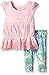 Burt's Bees Baby Girls' Sun Bleached Tunic and Floral Capri Legging Set
