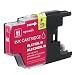 Brother LC75M (LC-75M) Magenta High Yield Compatible Inkjet/Ink Cartridge (600 Yield)