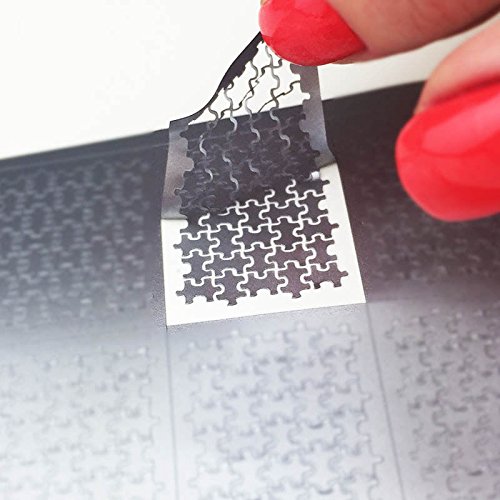 Houndstooth Nail Stencils Set - nail art vinyl stencils