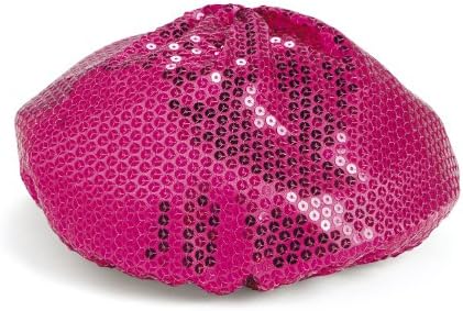 Perfectly Paris Sequined Beret (18" Circ.) Pink
