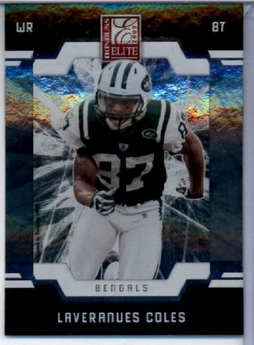 2009 Donruss Elite Football Card # 68 Laveranues Coles Cincinnati Bengals Mint Condition - Shipped In Protective ScrewDown Display Case!!