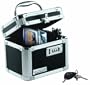 Vaultz Locking GPS Storage Box, 5.75 x 6.375 x 7.125 Inches, Black (VZ00107)