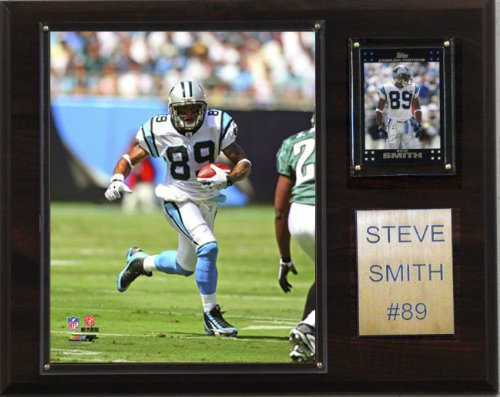 NFL Steve Smith Carolina Panthers Player Plaque