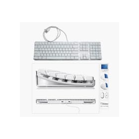 Apple G3, G4, G5 109-Key White USB (Version 2) Keyboard (p/n 1003199): Electronics