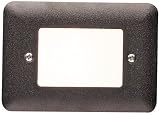 Kichler Lighting 15780AZT LED Acrylic Lens Step Light Low Voltage Deck and Patio Light, Textured Architectural Bronze with White Acrylic Diffuser