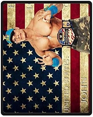 Little Pig Luo Soft john cena wwe Custom Blanket throw blanket 50 x 60 inch Fleece Blankets