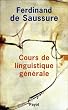 Cours de linguistique g�n�rale