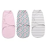SwaddleMe Original Swaddle 3-PK, Pink Whales (SM) by SwaddleMe [並行輸入品]