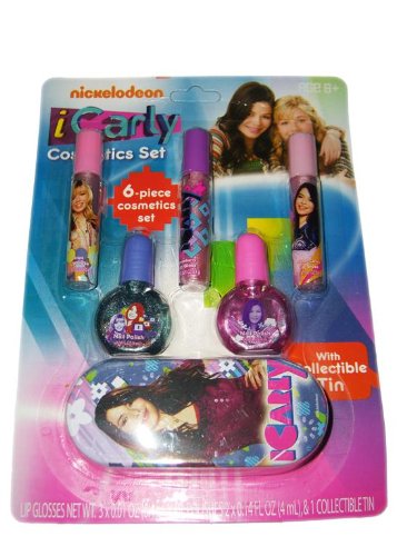iCarly - I Carly - Nickelodeon - Kosmetik Set - 3x Lipgloss, 2x Nagellack, 1x Dose Preisvergleich