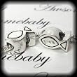 Silver Bead Spacer Charm " Infinity Jesus fish " Fits Pandora Chamilia Troll Style Bracelet