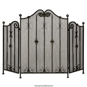Iron Fireplace Screen