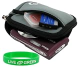 Neoprene Sleeve (Cool Grey) Case for Canon PowerShot SD980IS Digital Camera Blue