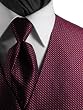 Tuxedo Vests - Venetian Vest Fuscia including Matching Windsor Band Tie