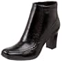 Franco Sarto Women's Cuba Ankle Boot,Black Metallic,8 M US