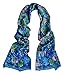 YSSP 63 x 17 inches 100% Silk Scarf Van Gogh and Claude Monets Paintings Fashion Silk Scarf Premium Shawl Wrap Art (Claude Monet's Water Lilies)
