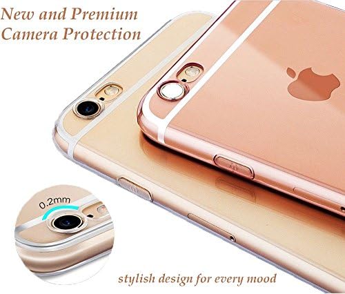 iPhone 6s Case, Apple iPhone 6 Case Dust Proof with Built-in Camera Protector Ultra Protective Case with Dust Proof Design-For iPhone 6/6s 4.7" 100% Guarantee-Rose