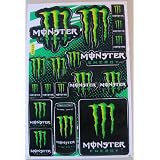 MONSTER モンスター ステッカー シート グリーン 032