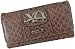 Xoxo Wallet Checkbook Material Girl Vinyl Tan