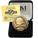 Washington Redskins 24KT 2009 Gold Game Coin