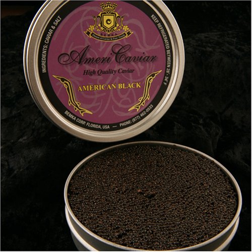 American Black Bowfin Caviar 4.5 oz - Domestic by Bemka.com