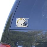 SAN DIEGO CHARGERS 3"x3" WINDOW CLING DECAL