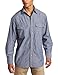 Key Industries Men's Long Sleeve Western snap pre-Washed Chambray Shirt Big/Tall